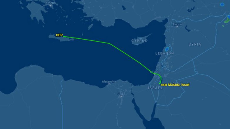 «Άσκηση εκκένωσης» από το Ισραήλ εν όψει Ιράν: Το αεροσκάφος του Νετανιάχου πέταξε αιφνιδίως στην Κρήτη