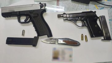 Συνελήφθη επιχειρηματίας στο Παλαιό Φάληρο για οπλοκατοχή