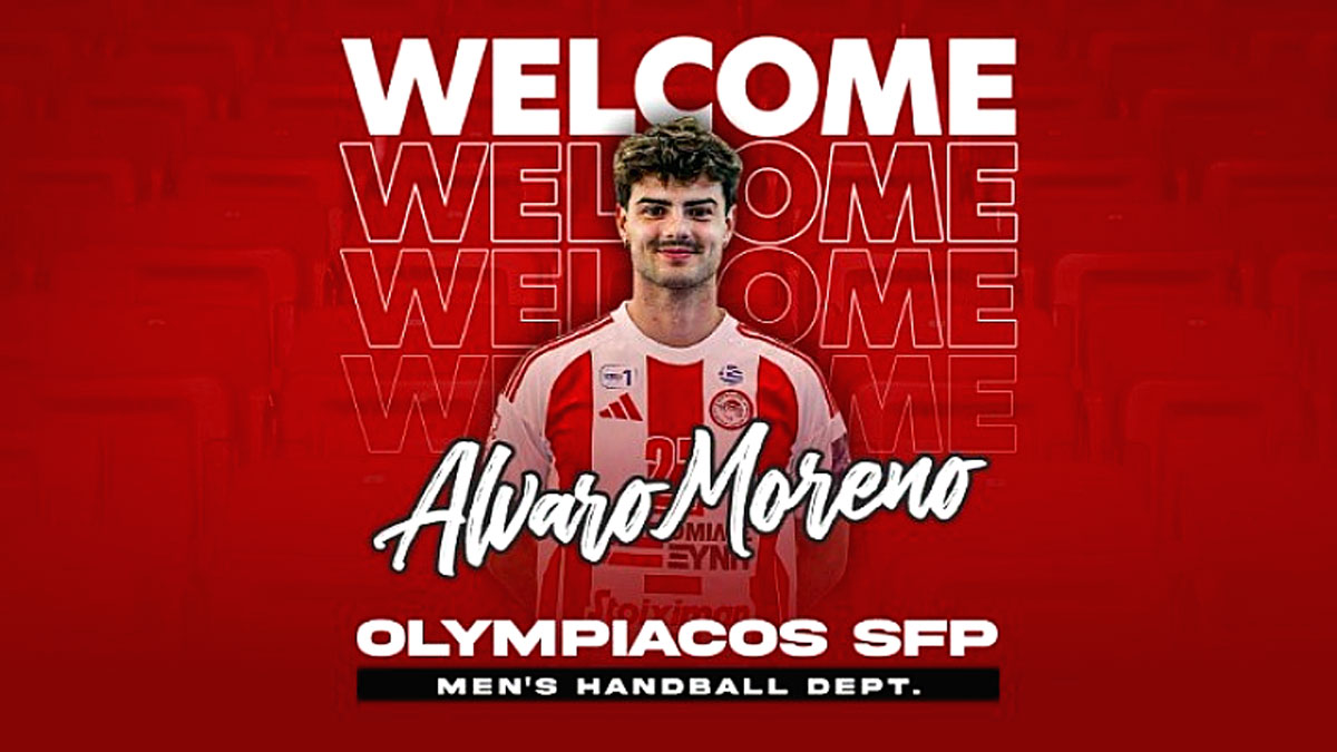 Χάντμπολ: Στον Ολυμπιακό ο Άλβαρο Μορένο