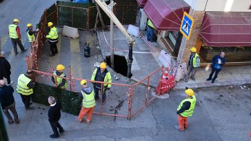 Καθίζηση οδοστρώματος στο Παγκράτι