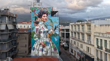 Τοιχογραφία της Mαρίας Κάλλας στην Καλαμάτα διεκδικεί παγκόσμιο τίτλο