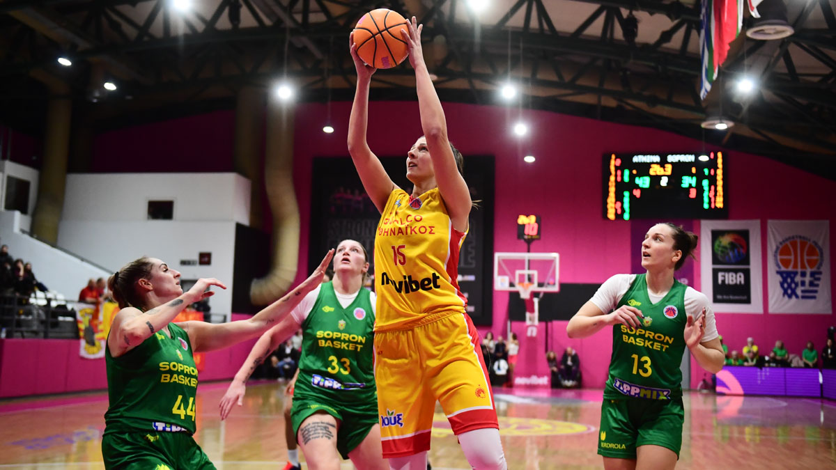 Eurocup γυναικών: Πρώτο βήμα για τον Αθηναϊκό, 81-72 τη Σοπρόν
