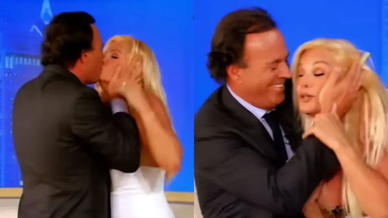 Julio Iglesias: Το βίντεο από το 2004 που κάνει τον γύρο του διαδικτύου – Το φιλί με το ζόρι σε γνωστή παρουσιάστρια