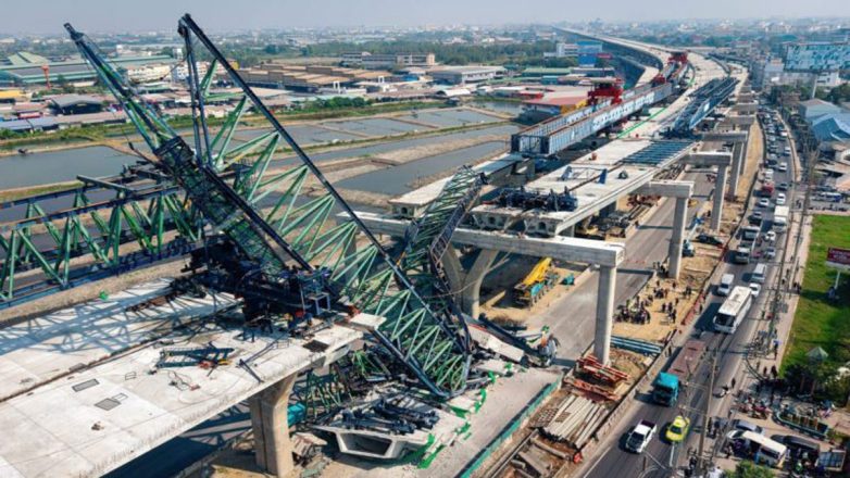 Ταϊλάνδη: Δύο νεκροί εξαιτίας νέας κατάρρευσης γερανού σε εργοτάξιο Ταϊλάνδη: Δύο νεκροί εξαιτίας νέας κατάρρευσης γερανού σε εργοτάξιο