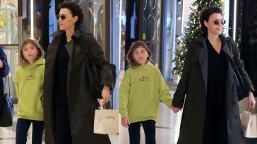 Σίσσυ Φειδά: Βόλτα με την 10χρονη κόρη της σε σπάνια δημόσια εμφάνιση