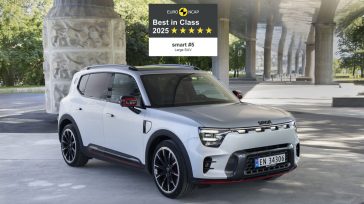 To smart #5 διακρίθηκε ως «Best in Class» και ανακηρύχτηκε το ασφαλέστερο μεγάλο SUV για το 2025