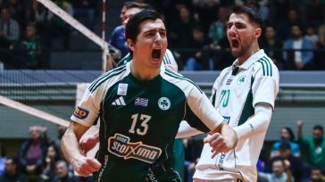 Volley League: «Πράσινο» το ντέρμπι «αιωνίων»
