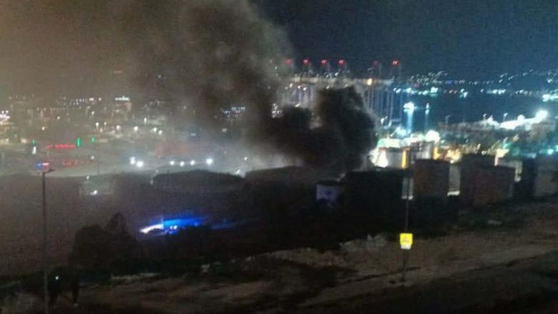 Πυρκαγιά σε υπαίθριο χώρο στο Πέραμα