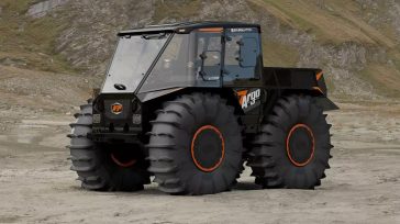 Argo Sasquatch XTX: Φτιαγμένο να “καταπίνει” βουνά και να οδηγείται μέσα σε νερά (Βίντεο)