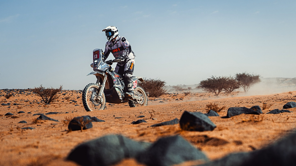 Εκπληκτικός τερματισμός για τον Βασίλη Μπούδρο στο Dakar Rally!