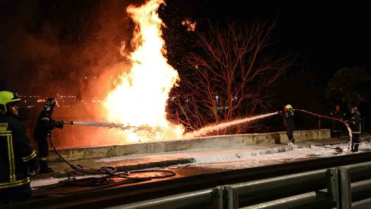 Πυρκαγιά στο Πέραμα: «Απειλήθηκε όλο το Λεκανοπέδιο»
