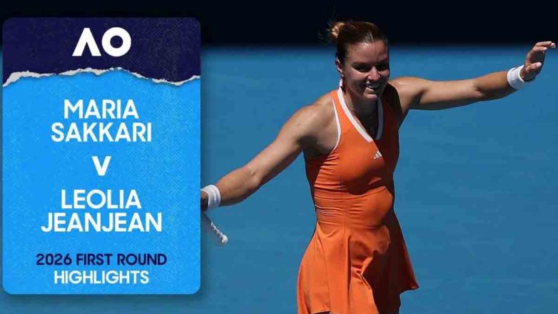 Ιδανική πρεμιέρα για Σάκκαρη στη Μελβούρνη