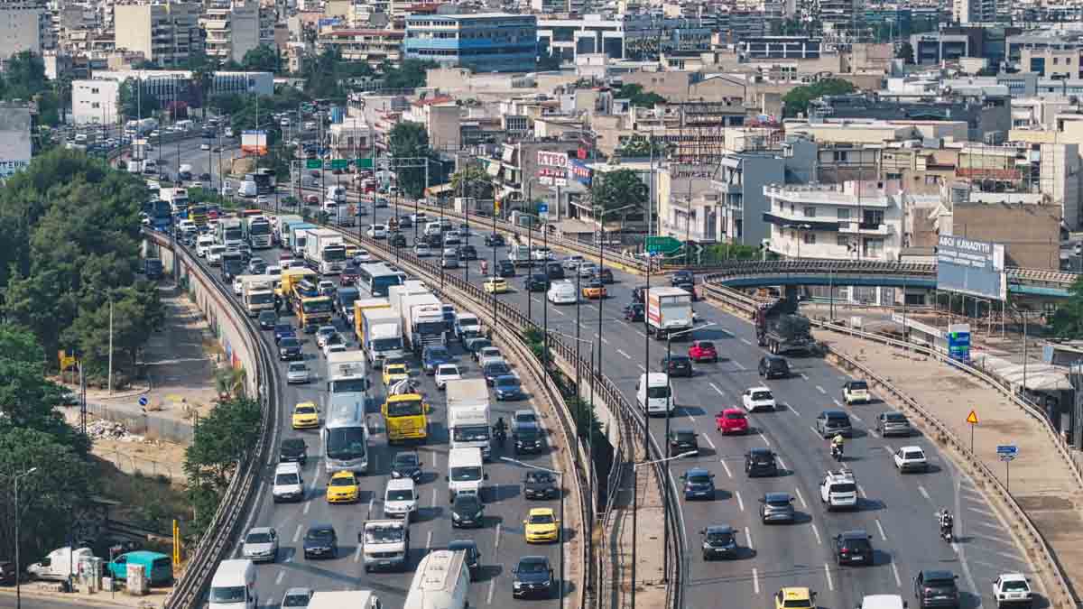 Κλείνουν λωρίδες στον Κηφισό από Δευτέρα