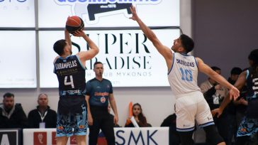 Greek Basketball League: Ο Κολοσσός πέρασε από τη Μύκονο και κάλυψε τη διαφορά