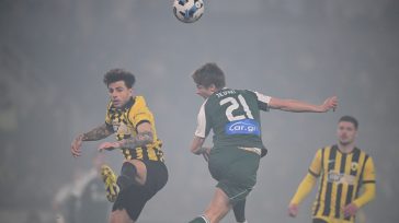 ΑΕΚ – Παναθηναϊκός 0-0 (Πρώτο ημίχρονο)