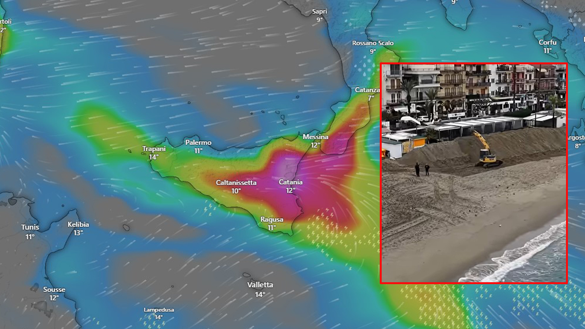 Η Σικελία ετοιμάζεται να αντιμετωπίσει των κυκλώνα «Harry»