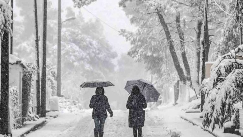  Στην «κατάψυξη» με καταιγίδες και χιόνια