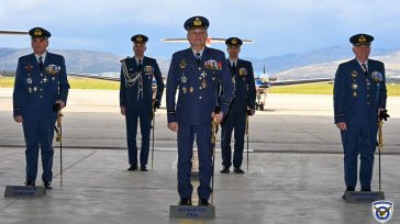 Ο Υποπτέραρχος Κωνσταντίνος Τζοβάρας αναλαμβάνει τη Διοίκηση Αεροπορικής Υποστήριξης