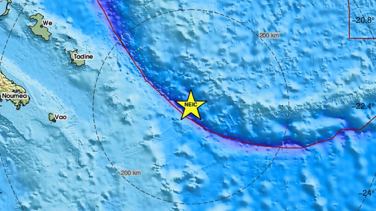 Σεισμός 6 Ρίχτερ στη Νέα Καληδονία