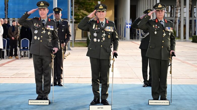 O Yποστράτηγος Βασίλης Λαμπρόπουλος νέος Διοικητής της Στρατιωτικής Σχολής Ευελπίδων