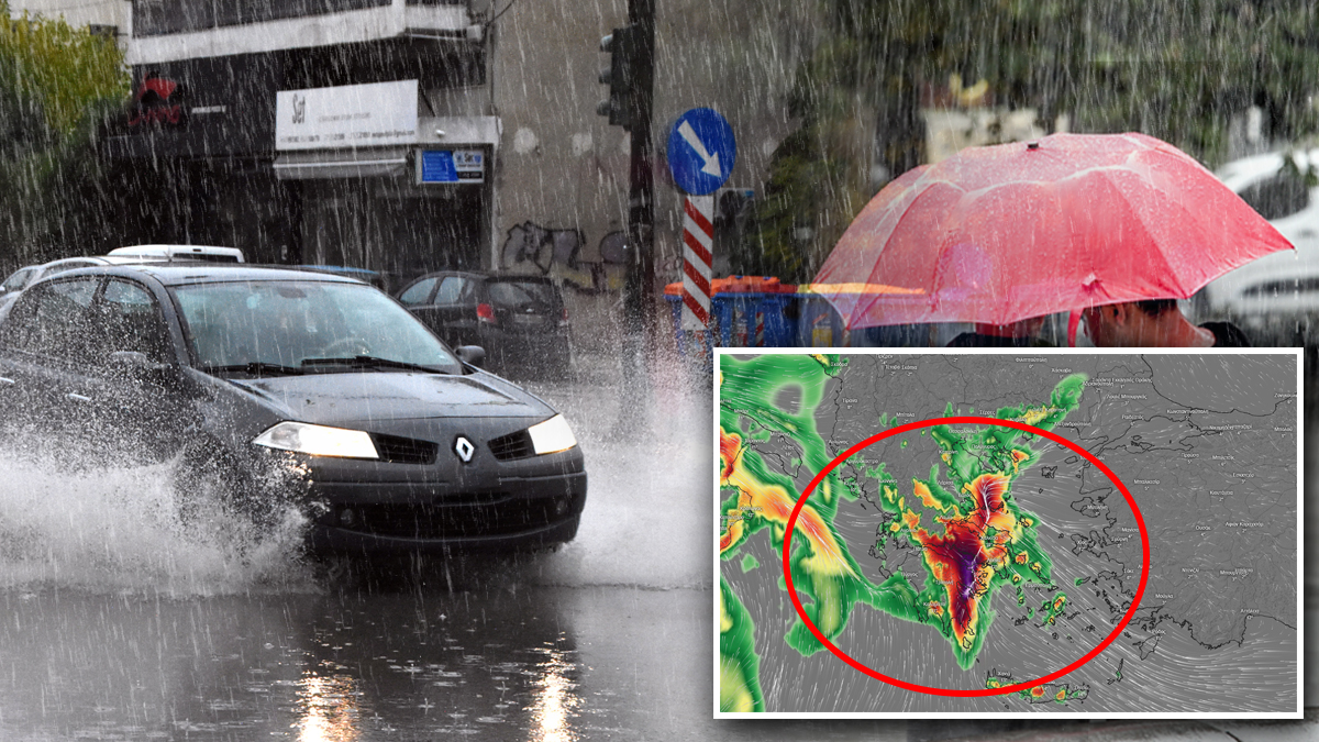 Πώς η κακοκαιρία θα χτυπήσει την Αττική