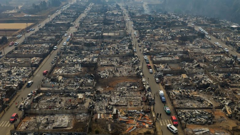 Η Χιλή στο έλεος των πυρκαγιών – Τουλάχιστον 19 νεκροί και χιλιάδες εκκενώσεις περιοχών