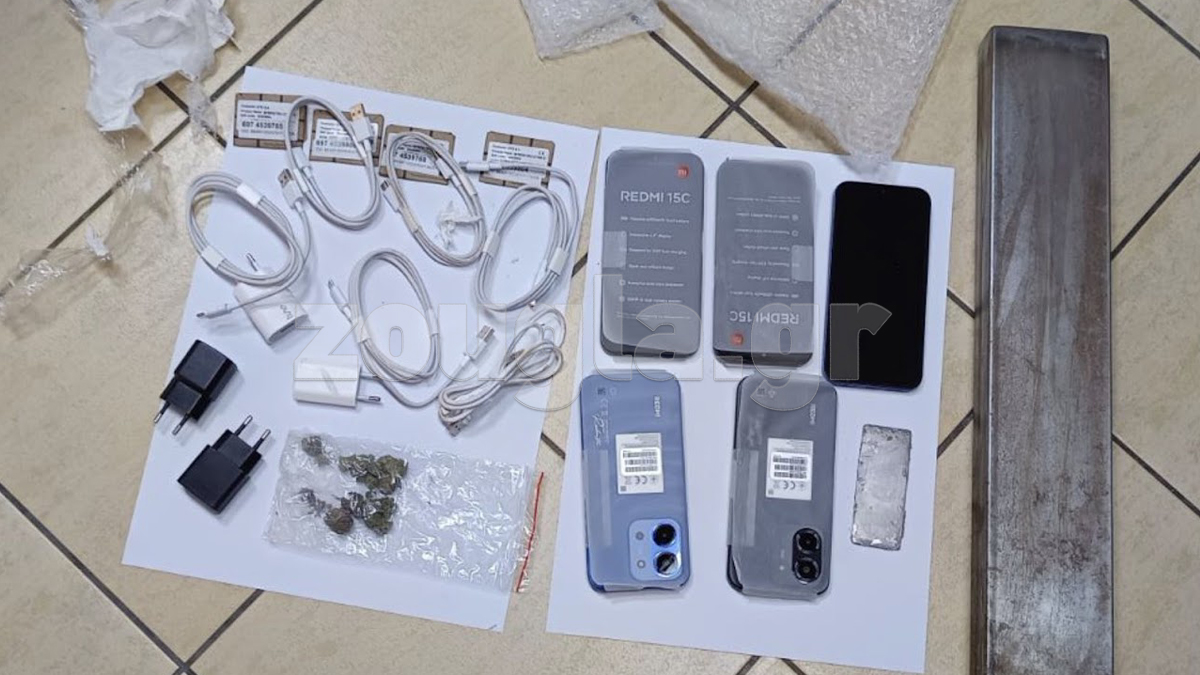 Πέταξαν «πακέτο» για κρατούμενους στην αυλή των φυλακών Διαβατών