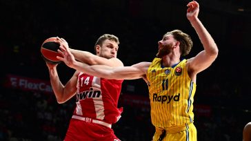 Ολυμπιακός-Μακάμπι Tελ Αβίβ 8-11 (Πρώτο δεκάλεπτο)