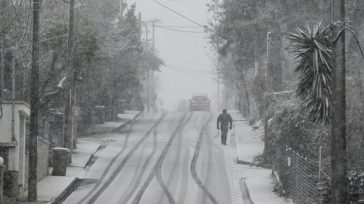 Πάγωσε η Λίμνη Πλαστήρα