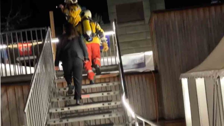 Εκκενώνεται το Νταβός – Περίεργη μυρωδιά προκάλεσε βήχα στους συνέδρους Εκκενώνεται το Νταβός – Περίεργη μυρωδιά προκάλεσε βήχα στους συνέδρους