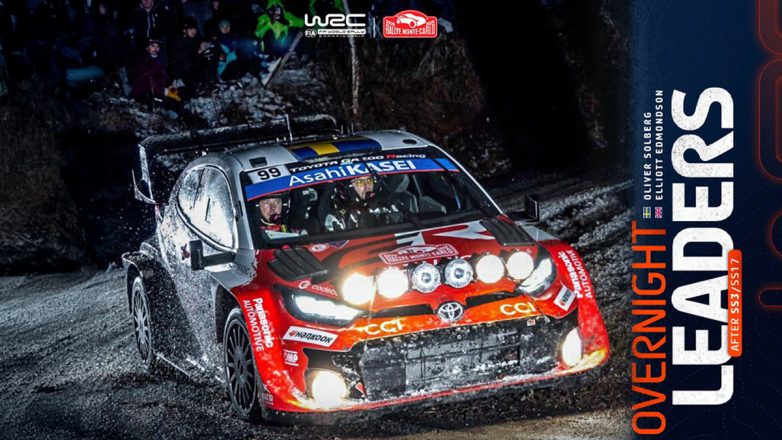 Rally Monte Carlo 2026: Προηγούνται οι Solberg- Edmondon- Οι παγωμένες ειδικές άλλαξαν το ρυθμό του αγώνα