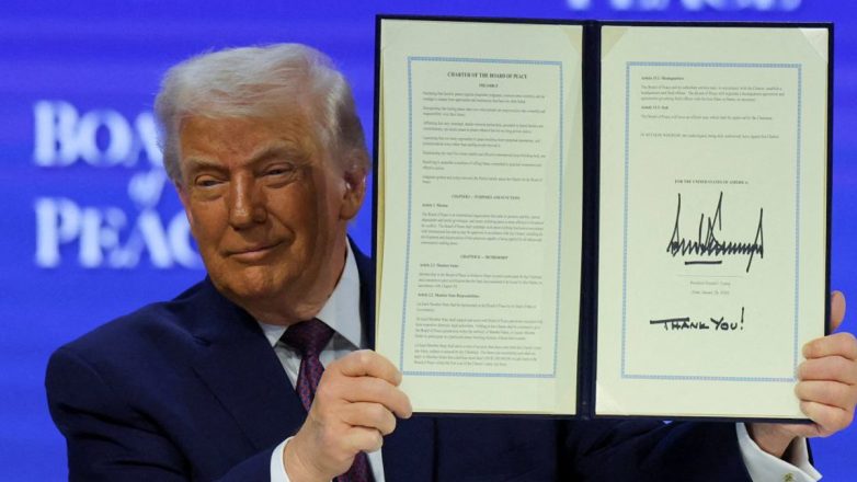 Ο Τραμπ παρουσίασε το Συμβούλιο Ειρήνης