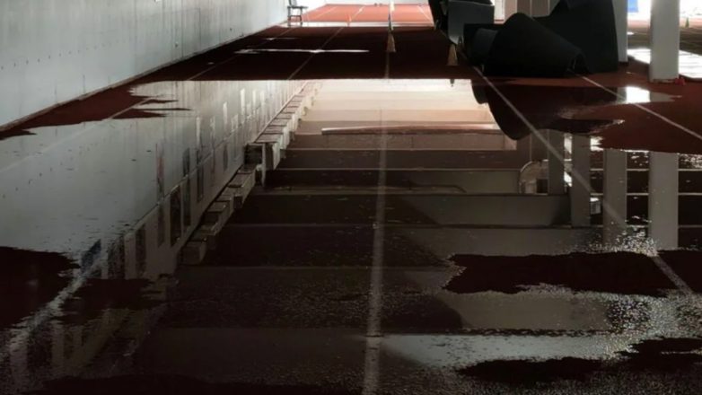 Καταστροφές στο προπονητήριο του ΟΑΚΑ Καταστροφές στο προπονητήριο του ΟΑΚΑ