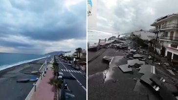 Η Σικελία μετά την καταστροφή: Μόνο σιωπή και ζημιές