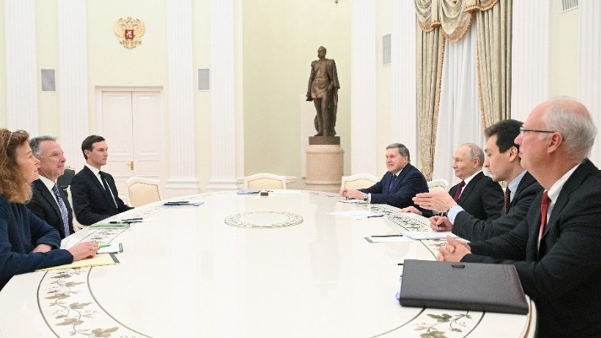 Ολοκληρώθηκε η συνάντηση Πούτιν με Γουίτκοφ και Κούσνερ