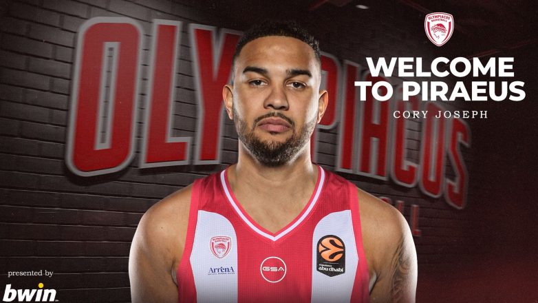 «Μπαμ» του Ολυμπιακού με τον Κόρι Τζόσεφ «Μπαμ» του Ολυμπιακού με τον Κόρι Τζόσεφ