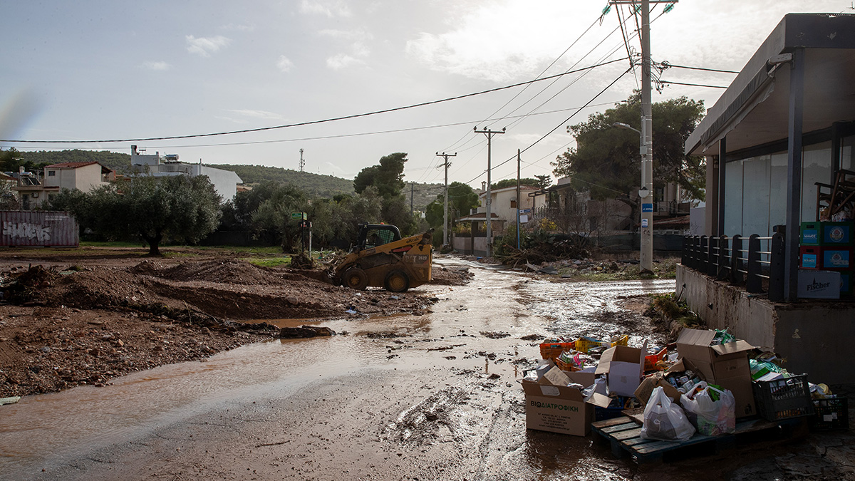 Κακοκαιρία: Έπεσαν στην Αττική τα μεγαλύτερα ύψη νερού των τελευταίων δεκαετιών
