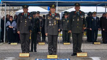 O Tαξίαρχος Κωνσταντίνος Κωτάκος ανέλαβε τη διοίκηση της Σχολής Μονίμων Υπαξιωματικών