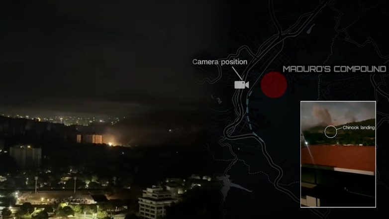 Λεπτό προς λεπτό η επιχείρηση απαγωγής του Μαδούρο στο Καράκας