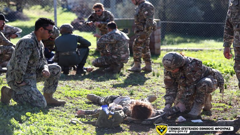 Συνεκπαίδευση στελεχών της Εθνικής Φρουράς της Κύπρου με στελέχη των ΗΠΑ Συνεκπαίδευση στελεχών της Εθνικής Φρουράς της Κύπρου με στελέχη των ΗΠΑ