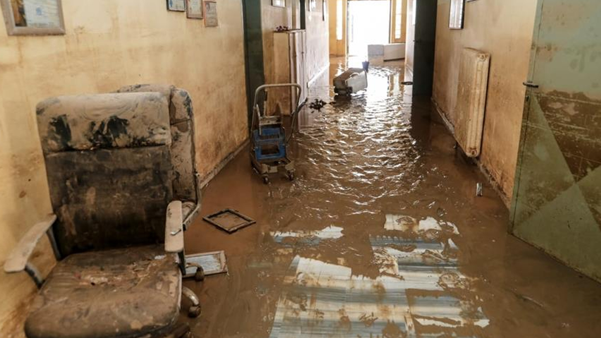 Πλημμύρισε το Καλλιτεχνικό Γυμνάσιο της Αθήνας