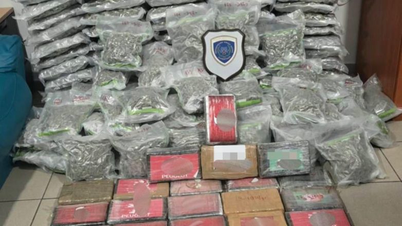 Πάτρα: Εντοπισμός και κατάσχεση ναρκωτικών ουσιών αξίας 1.7 εκατ. ευρώ