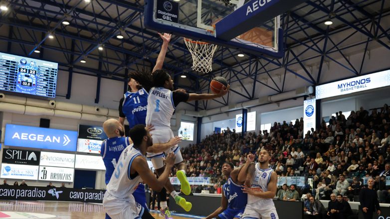 Άλμα παραμονής για τη Μύκονο, 83-80 τον Ηρακλή! Άλμα παραμονής για τη Μύκονο, 83-80 τον Ηρακλή!