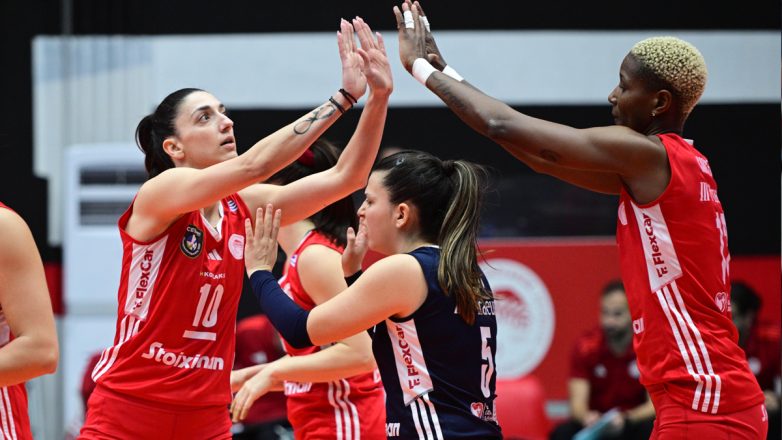 Βόλεϊ: Σαν σε… προπόνηση ο Ολυμπιακός, 3-0 σετ τον Άρη