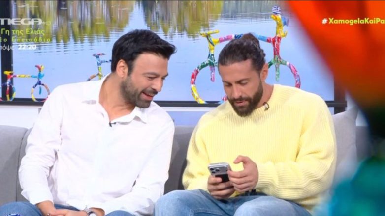 Ανδρέας Γεωργίου – Κωνσταντίνος Βασάλος: «Έλυσαν» τις διαφορές τους στον αέρα του «Χαμογέλα και Πάλι!»