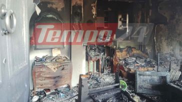Πάτρα: Νεκρός από φωτιά σε σπίτι στον Καστελλόκαμπο