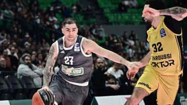 Επαγγελματική νικη (92-81) για τον «λαβωμένο» Παναθηναϊκό κόντρα στο Μαρούσι