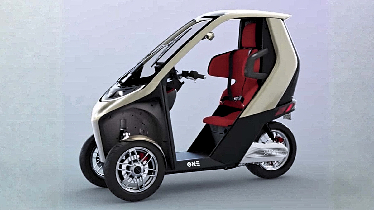 Tο ηλεκτρικό τρίτροχο XYTE One, είναι ουσιαστικά ένα μικρό αυτοκίνητο
