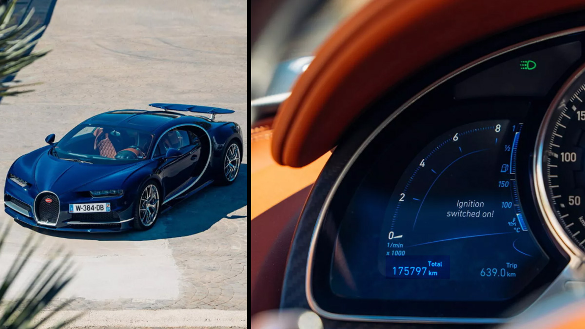 Αυτή η Bugatti Chiron, έχει “γράψει” τα περισσότερα χιλιόμετρα από όλα τα hypercars του κόσμου