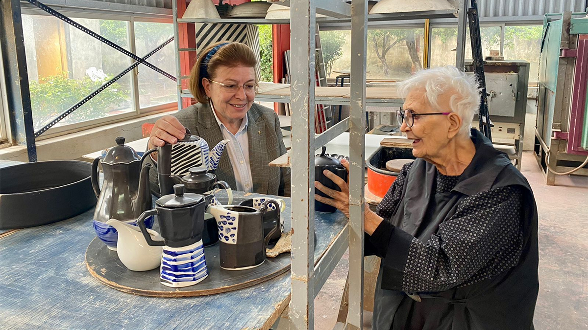 Σε τροχιά επανεκκίνησης το εργαστήριο Κεραμικής της Ελένης Βερναδάκη